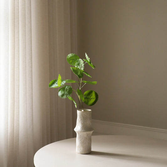Kunstig Plum Aralia blad – Grønn 78 cm