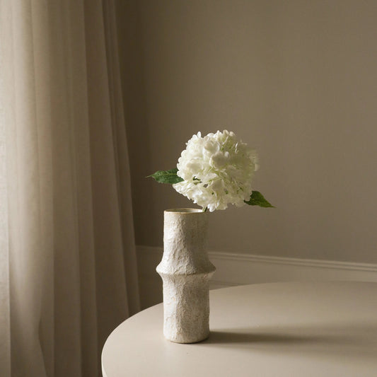Kunstig hortensia – Hvit 49 cm