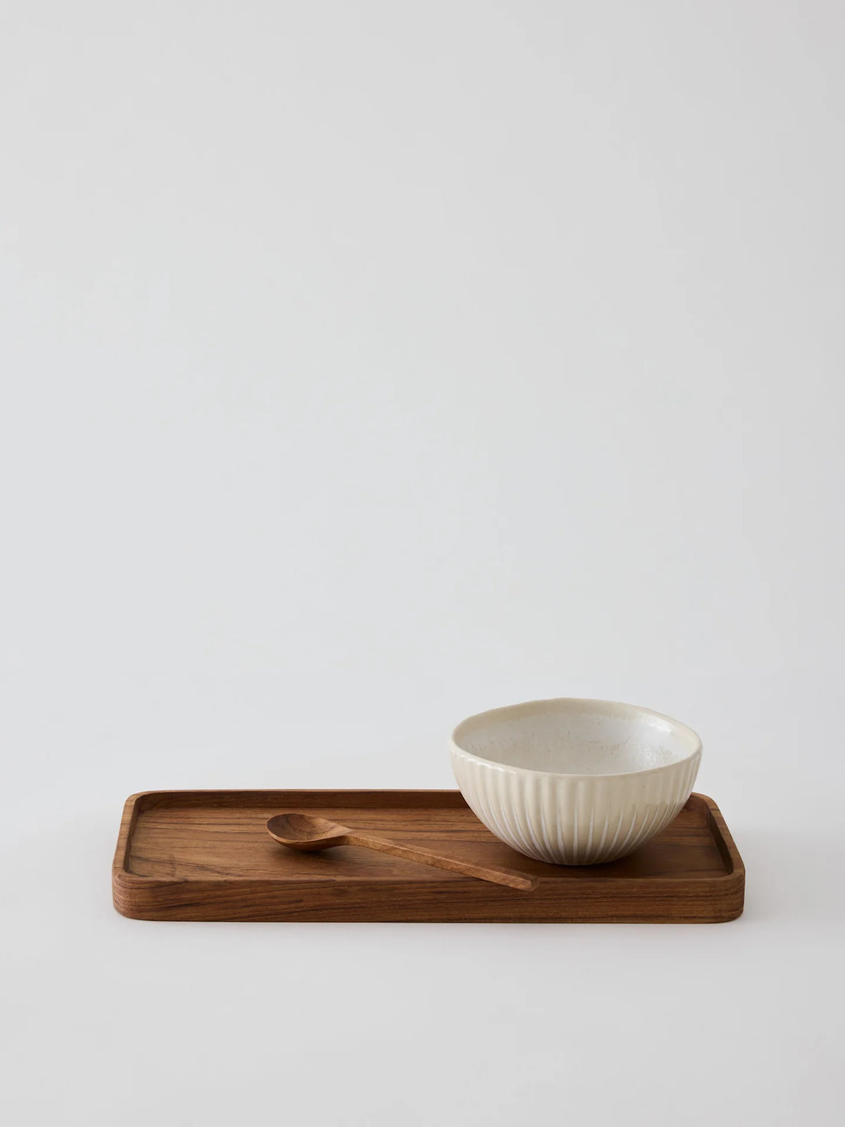 Teak serveringsfat 12,5x27,5 cm